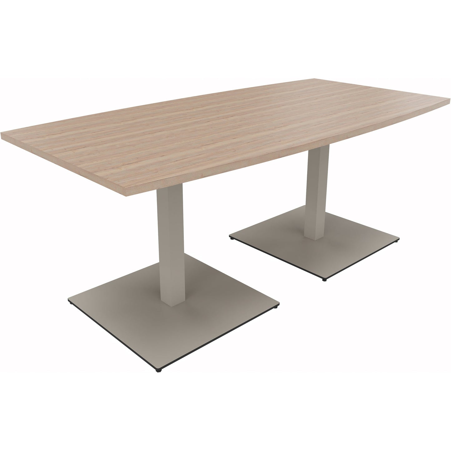 Konferenztisch communication 1.800 x 720 x 800/900 mm (B x H x T) Holz Farbe der Tischplatte: eiche natur