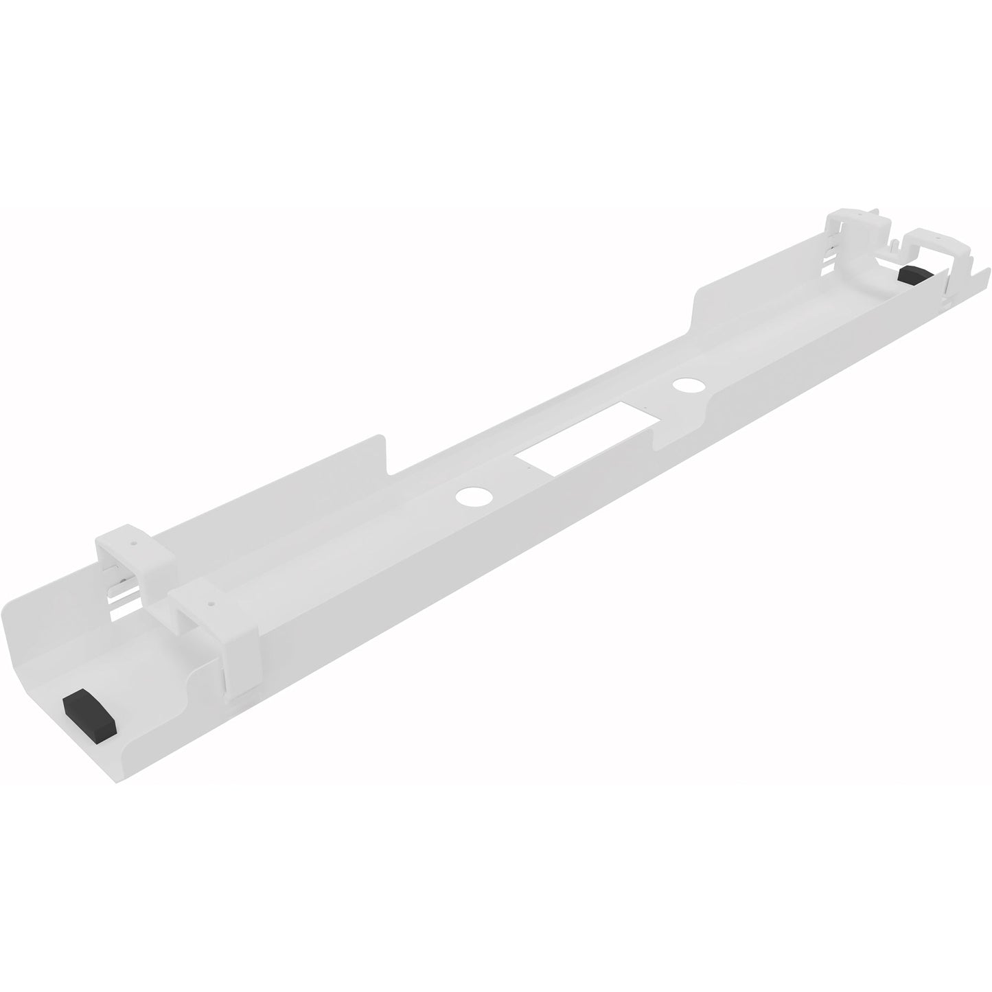 Kabelkanal all in one 1.200 x 130/150 x 160 mm (B x H x T) Metall verkehrsweiß