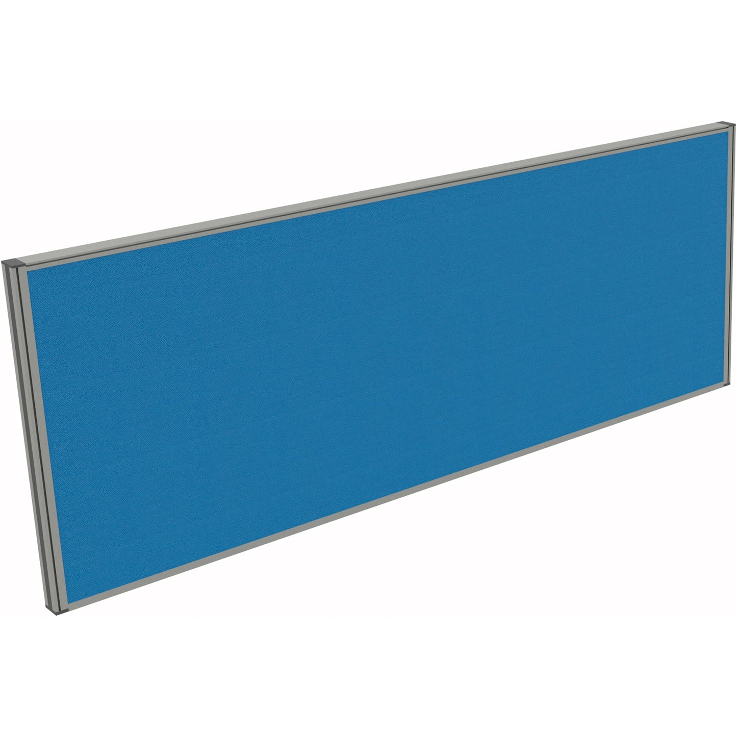 Tischtrennwand System 41 160 x 60 cm (B x H) 4,1cm 100 % Polyester blau