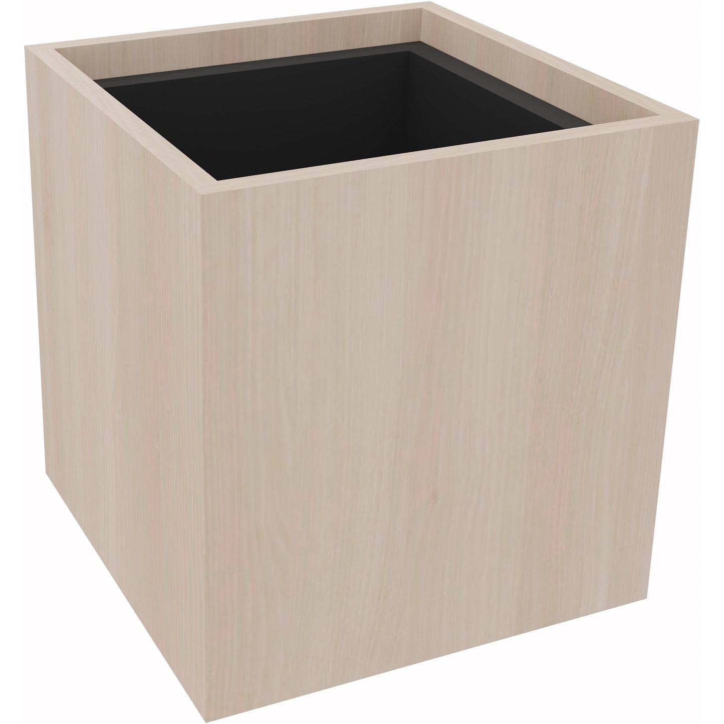 Blumentopf 38 x 40 x 38 cm (B x H x T) akazie hell