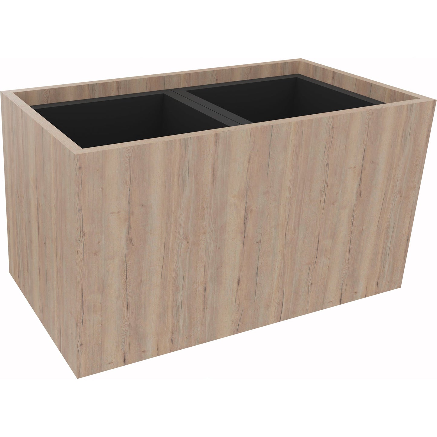 Blumentopf 72,1 x 40 x 38 cm (B x H x T) eiche natur