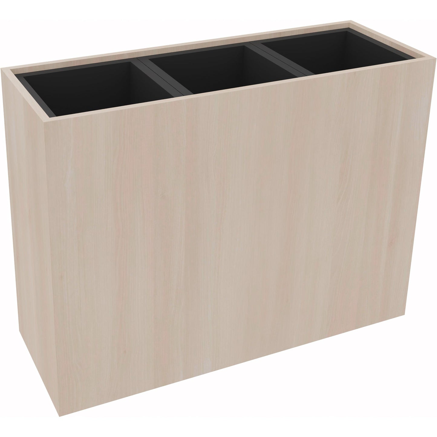 Blumentopf 106,2 x 80 x 38 cm (B x H x T) akazie hell