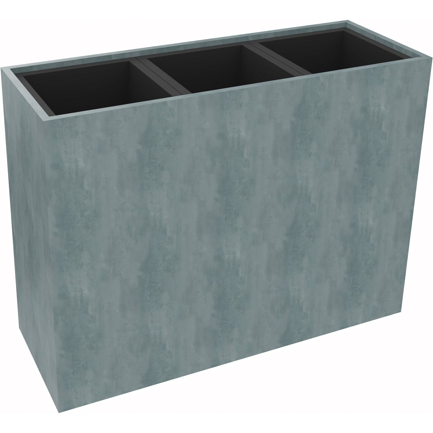 Blumentopf 106,2 x 80 x 38 cm (B x H x T) beton hell