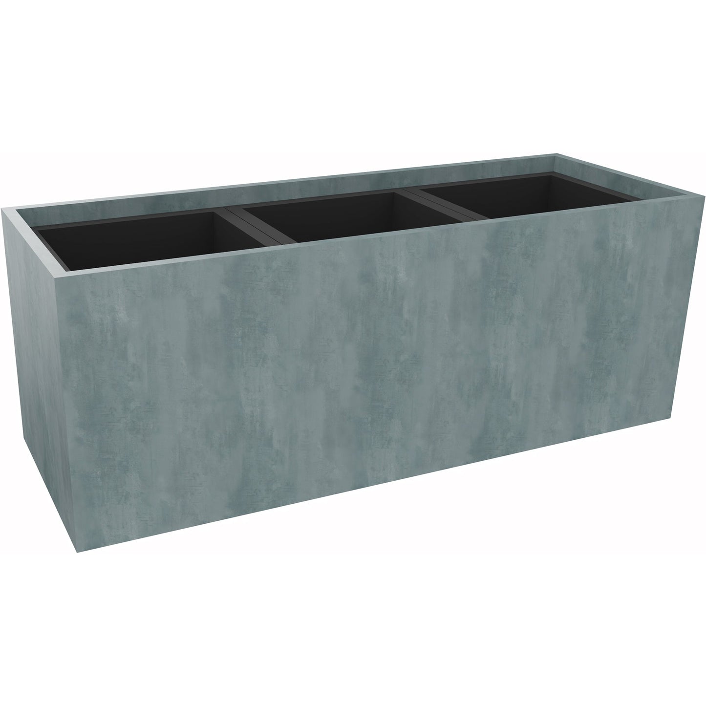 Blumentopf 106,2 x 40 x 38 cm (B x H x T) beton hell