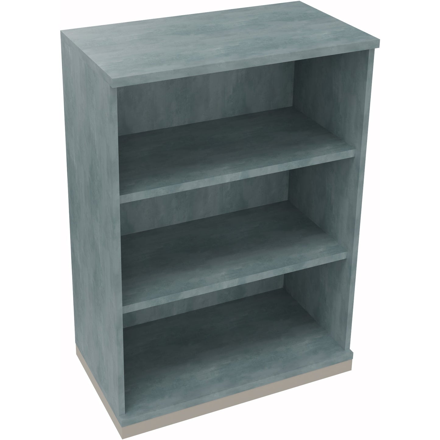 Regal endless 800 x 1.133 x 442 mm (B x H x T) 2 Fachböden Holz beton hell