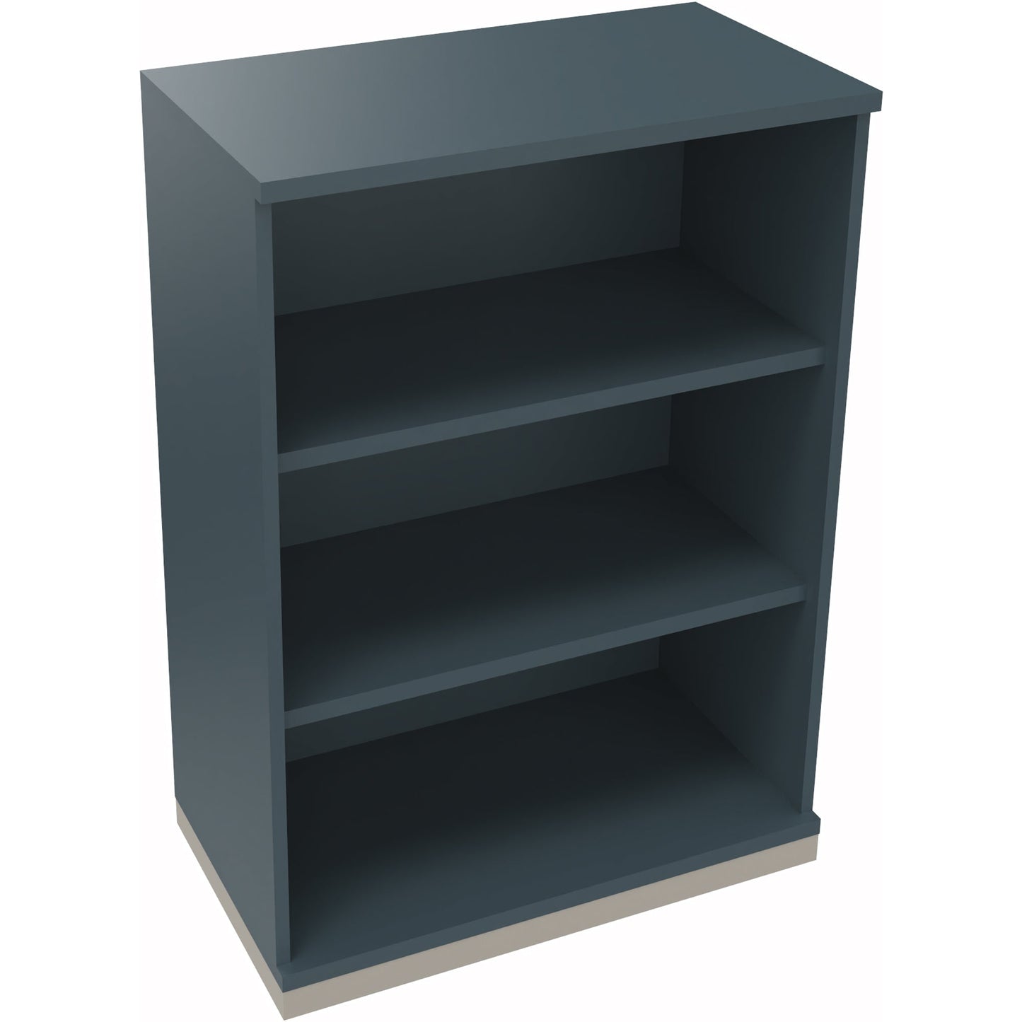Regal endless 800 x 1.133 x 442 mm (B x H x T) 2 Fachböden Holz lavagrau