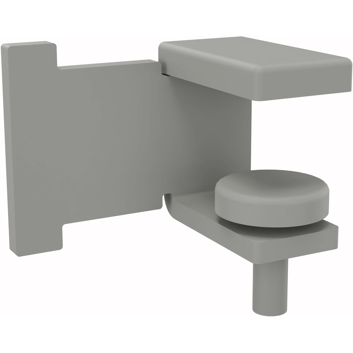 Adapter Tischtrennwand 7 Tischtrennwand 23, 41 weißaluminium