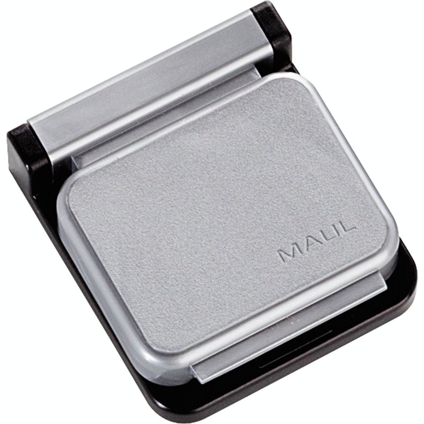MAUL Clip S Magnet 3,6 x 4 cm (B x L) Kunststoff silber 10 St./Pack.