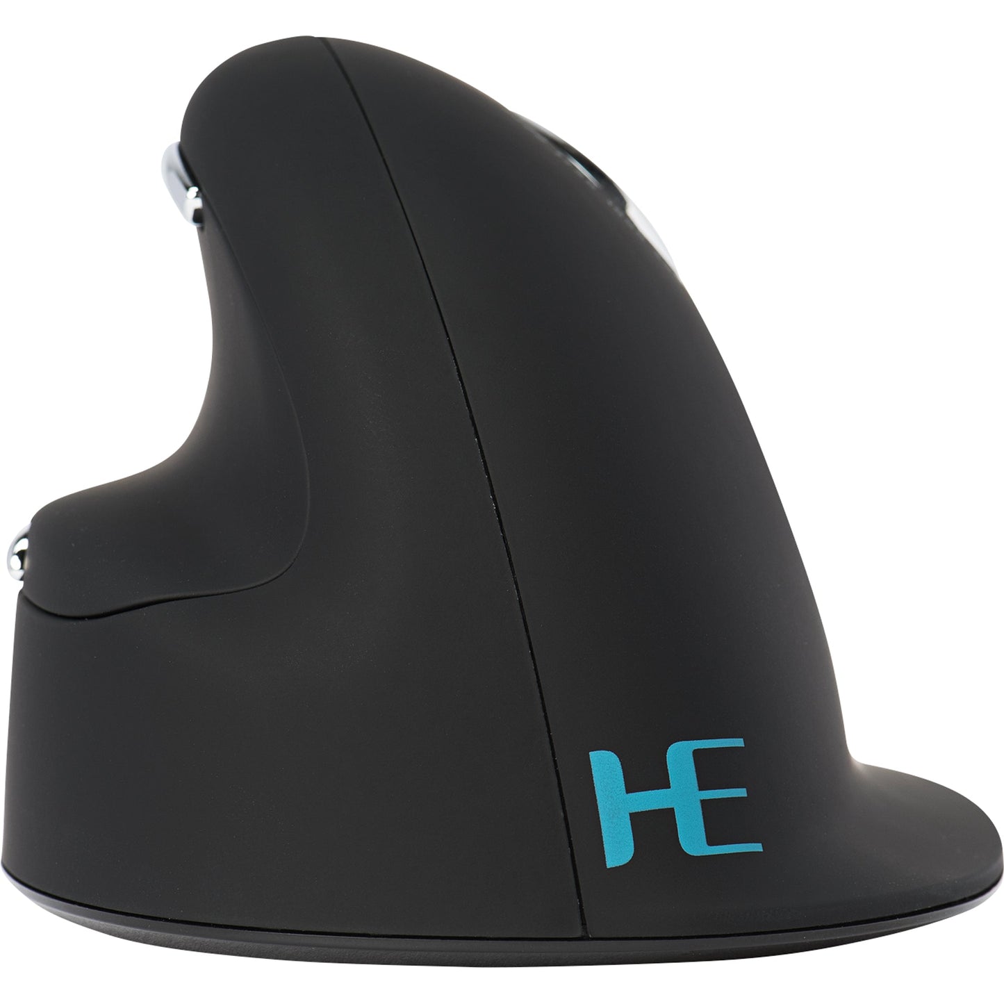 R-Go Tools Optische PC Maus HE Mouse Rechtshänder ergonomisch USB-A 8m Akku inkl. Ladekabel, Empfänger schwarz