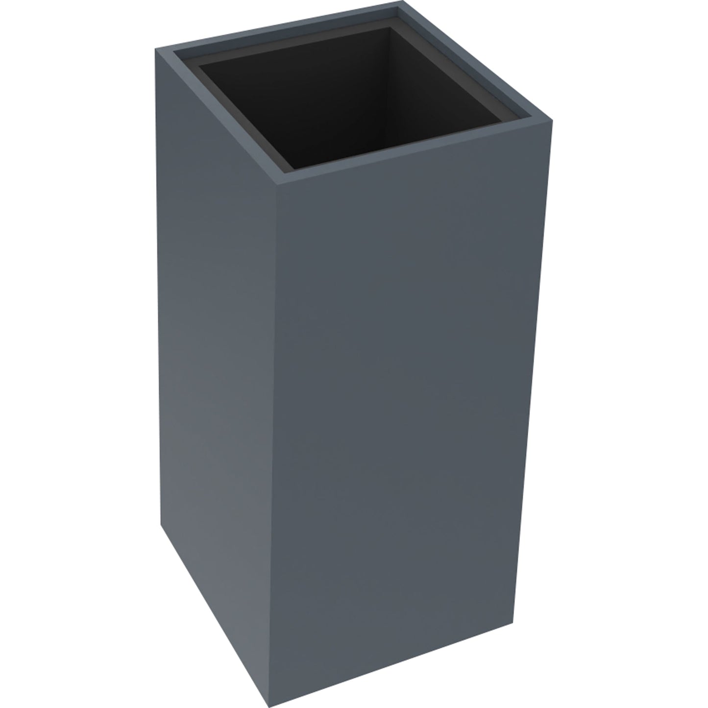 Blumentopf 38 x 80 x 38 cm (B x H x T) lavagrau