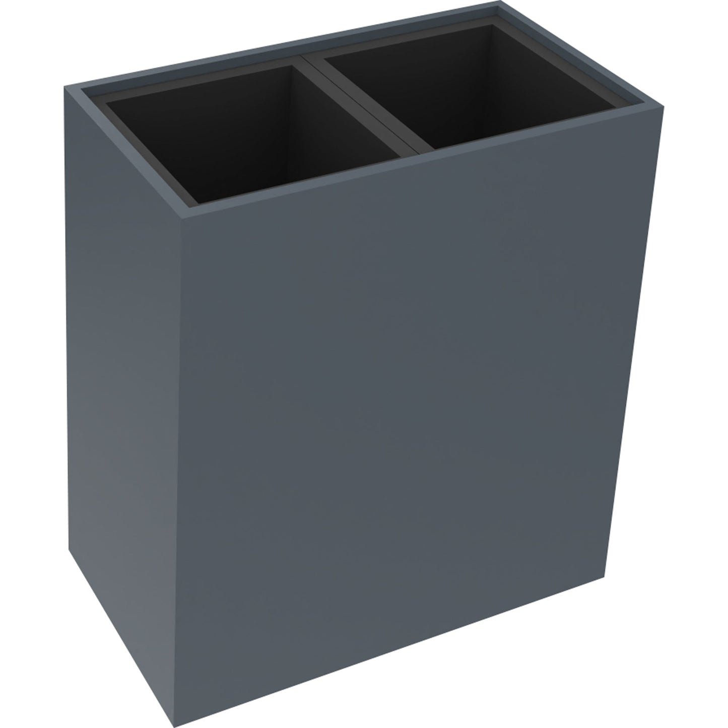 Blumentopf 72,1 x 80 x 38 cm (B x H x T) lavagrau