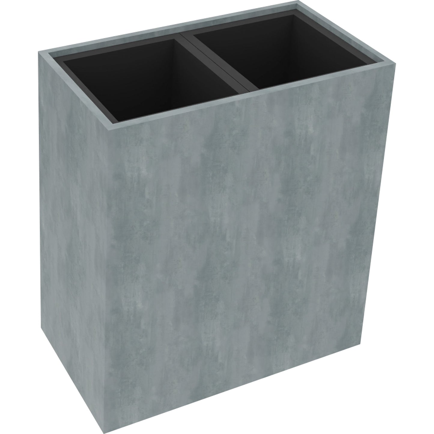 Blumentopf 72,1 x 80 x 38 cm (B x H x T) beton hell