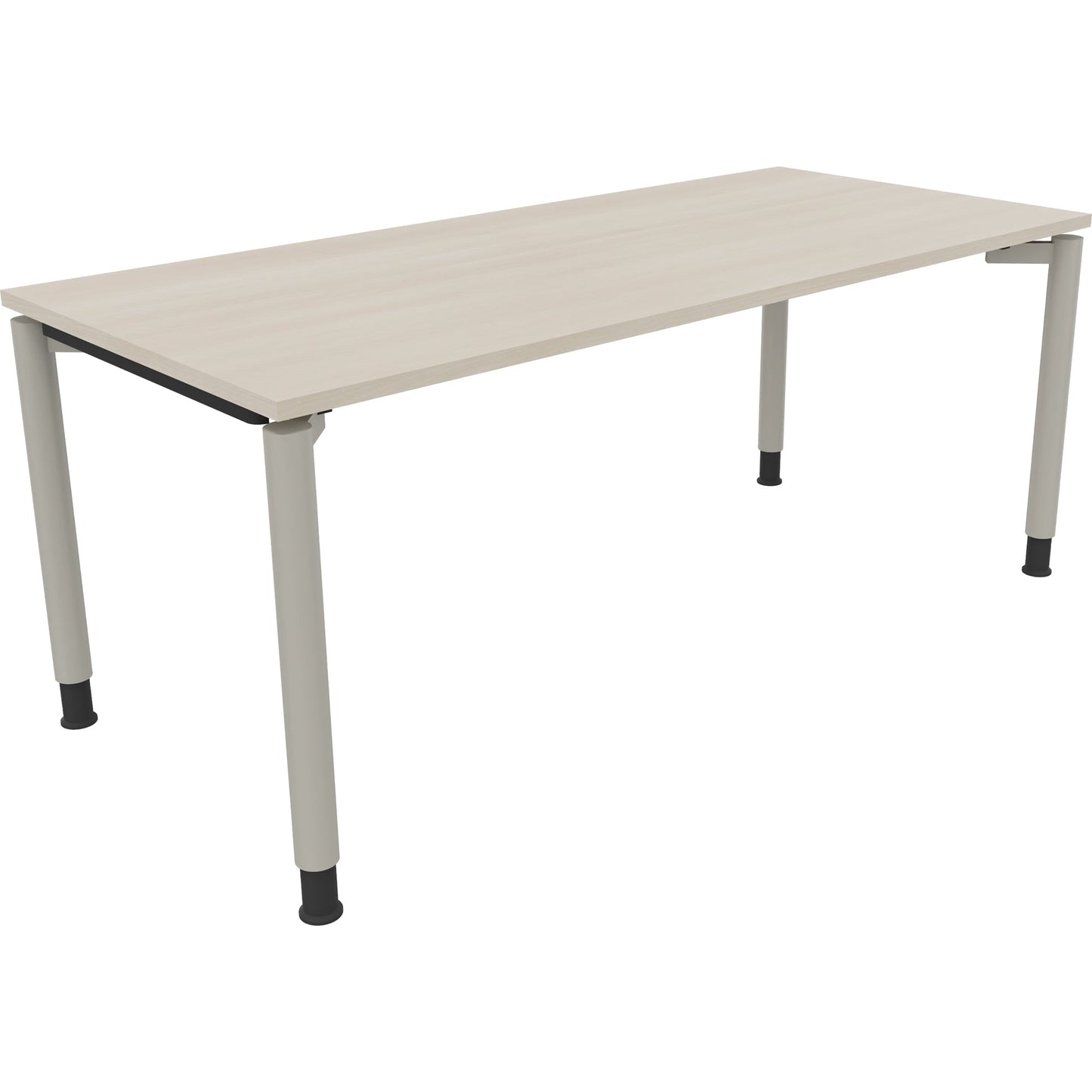Schreibtisch all in one Maße: 1.800 x 680-820 x 800 mm (B x H x T) Holz akazie hell