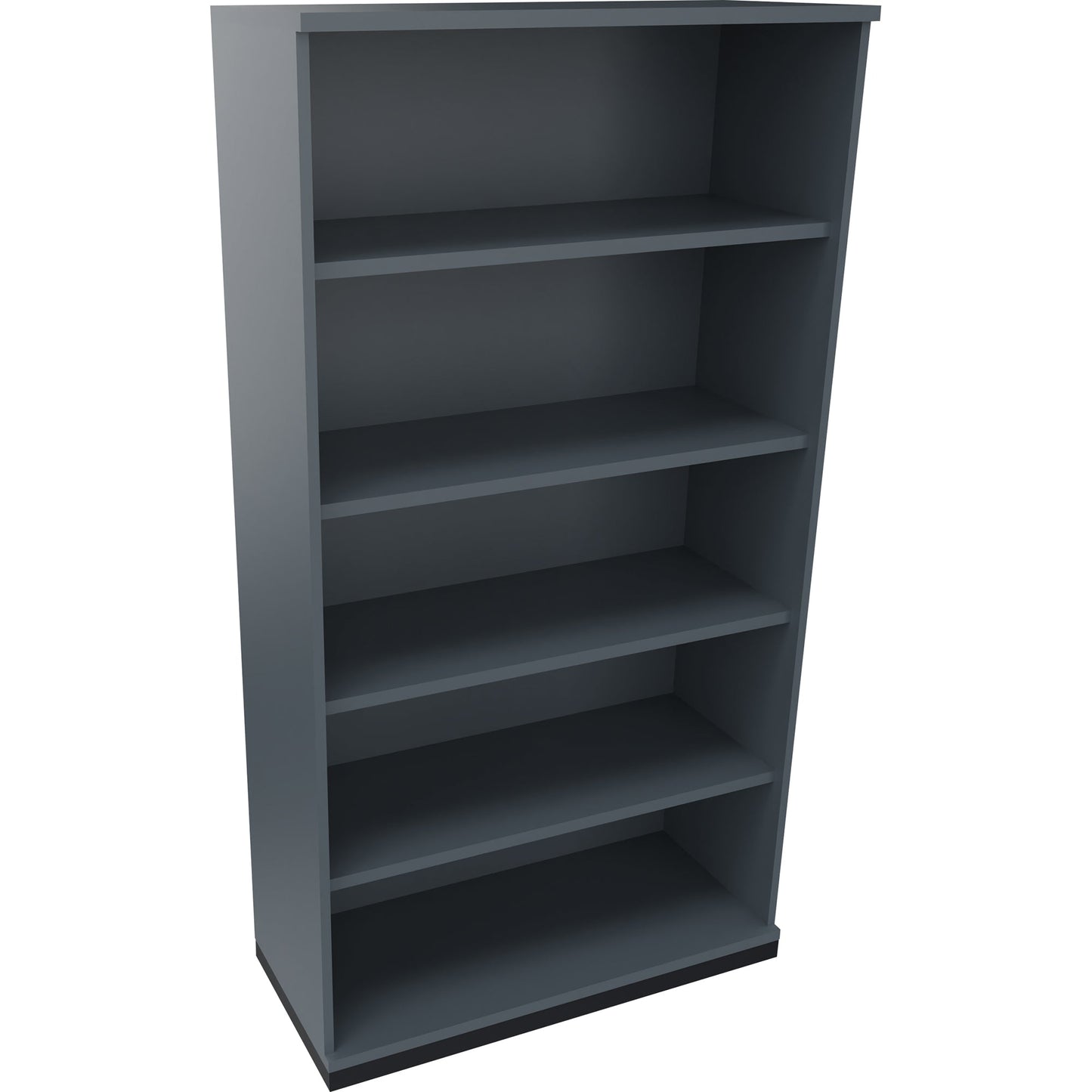 Regal endless 1.000 x 1.869 x 442 mm (B x H x T) 4 Fachböden Holz lavagrau