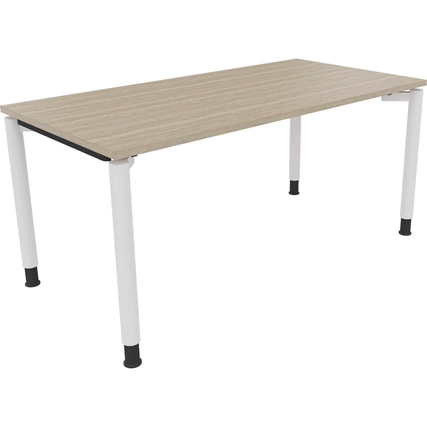 Schreibtisch all in one Maße: 1.600 x 680-820 x 800 mm (B x H x T) Holz eiche natur