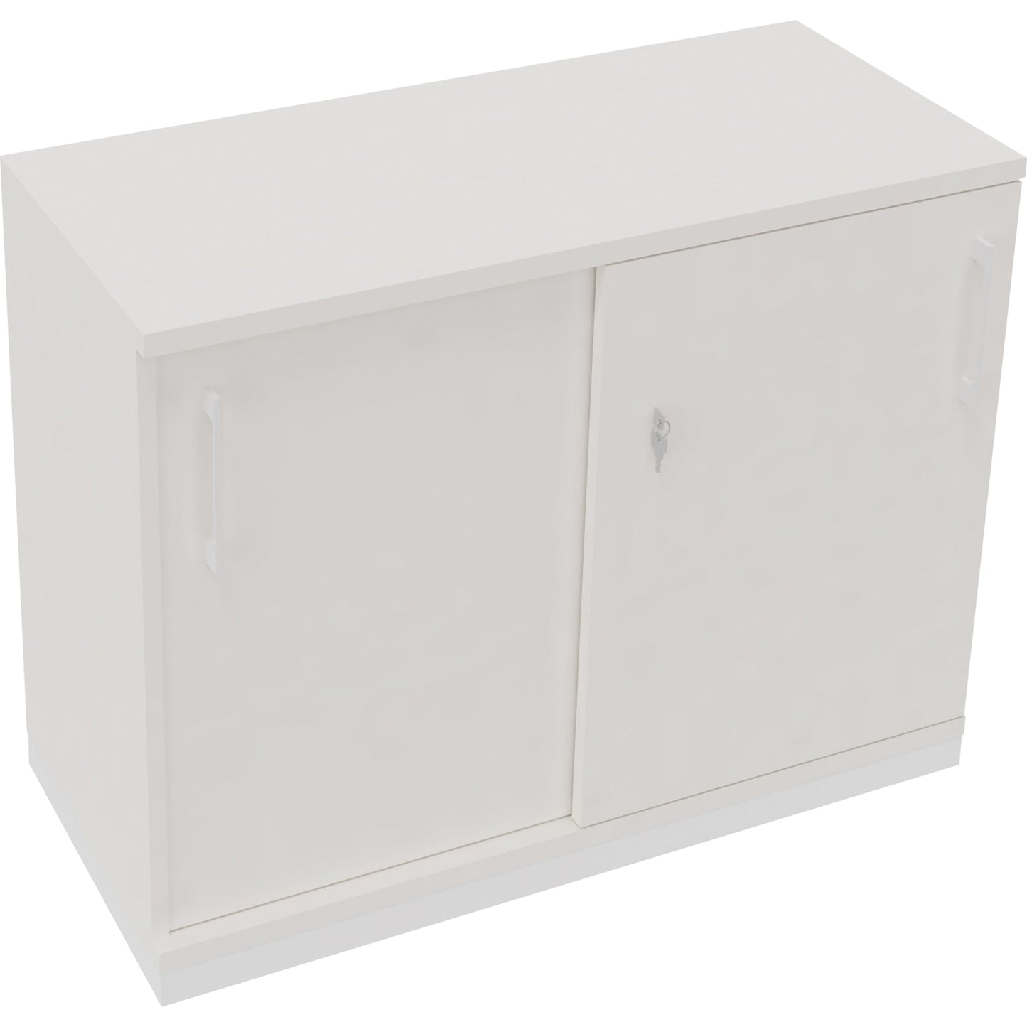 Schiebetürenschrank endless 1.000 x 781 x 442 mm (B x H x T) 1 Fachboden Holz diamantweiß