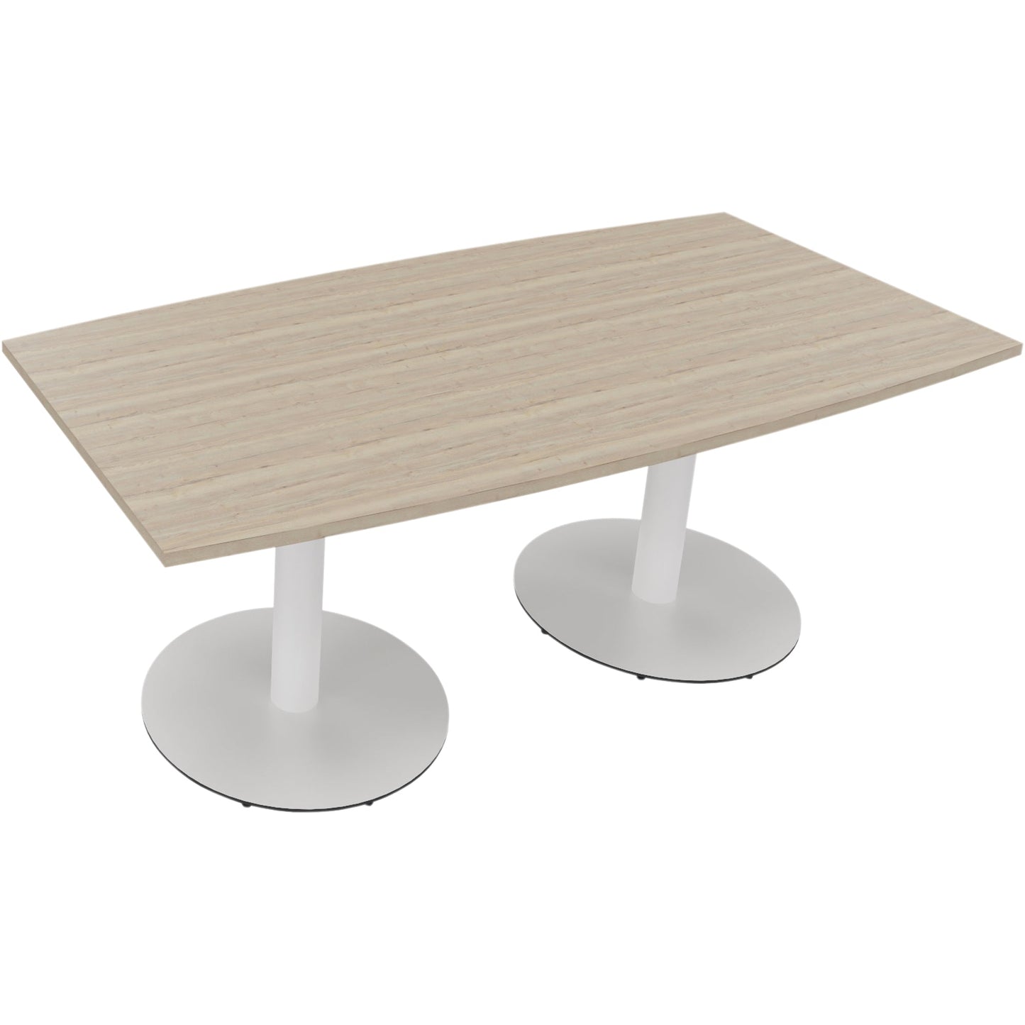 Konferenztisch communication 1.800 x 720 x 800/900 mm (B x H x T) Holz Farbe der Tischplatte: eiche natur