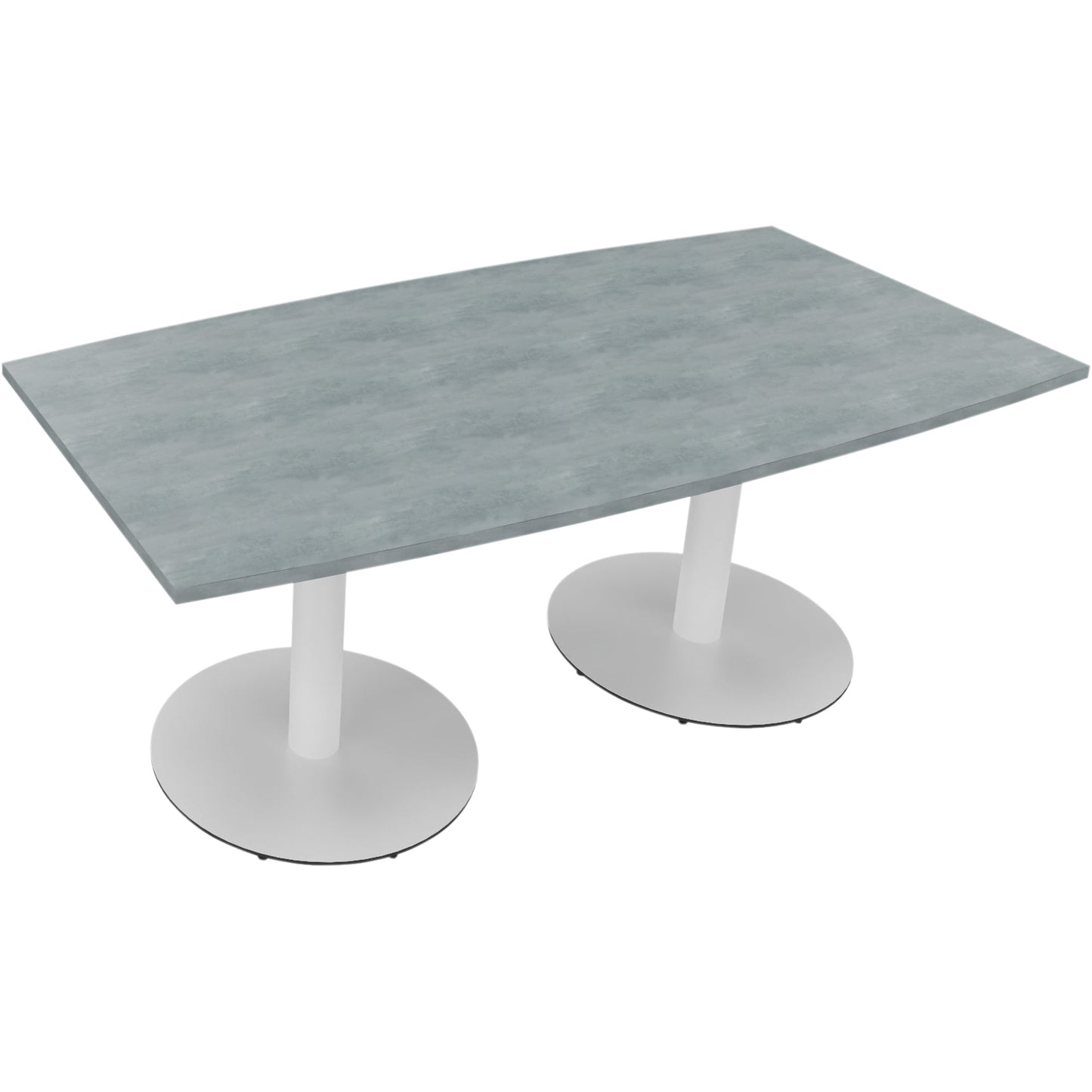 Konferenztisch communication 1.800 x 720 x 800/900 mm (B x H x T) Holz Farbe der Tischplatte: beton hell