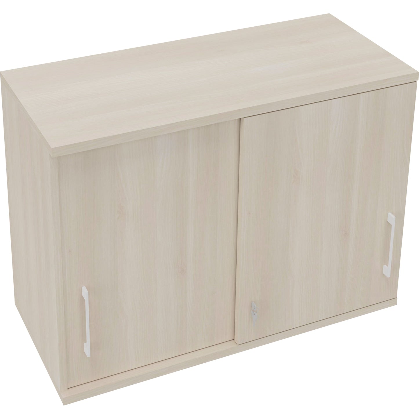 Aufsatzschrank endless Schiebetürenschrank endless 1.000 x 736 x 442 mm (B x H x T) 1 Fachboden Holz akazie hell