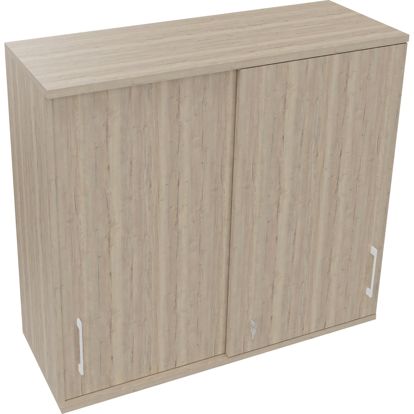 Aufsatzschrank endless Schiebetürenschrank endless 1.200 x 1.088 x 442 mm (B x H x T) 4 Fachböden Holz eiche natur