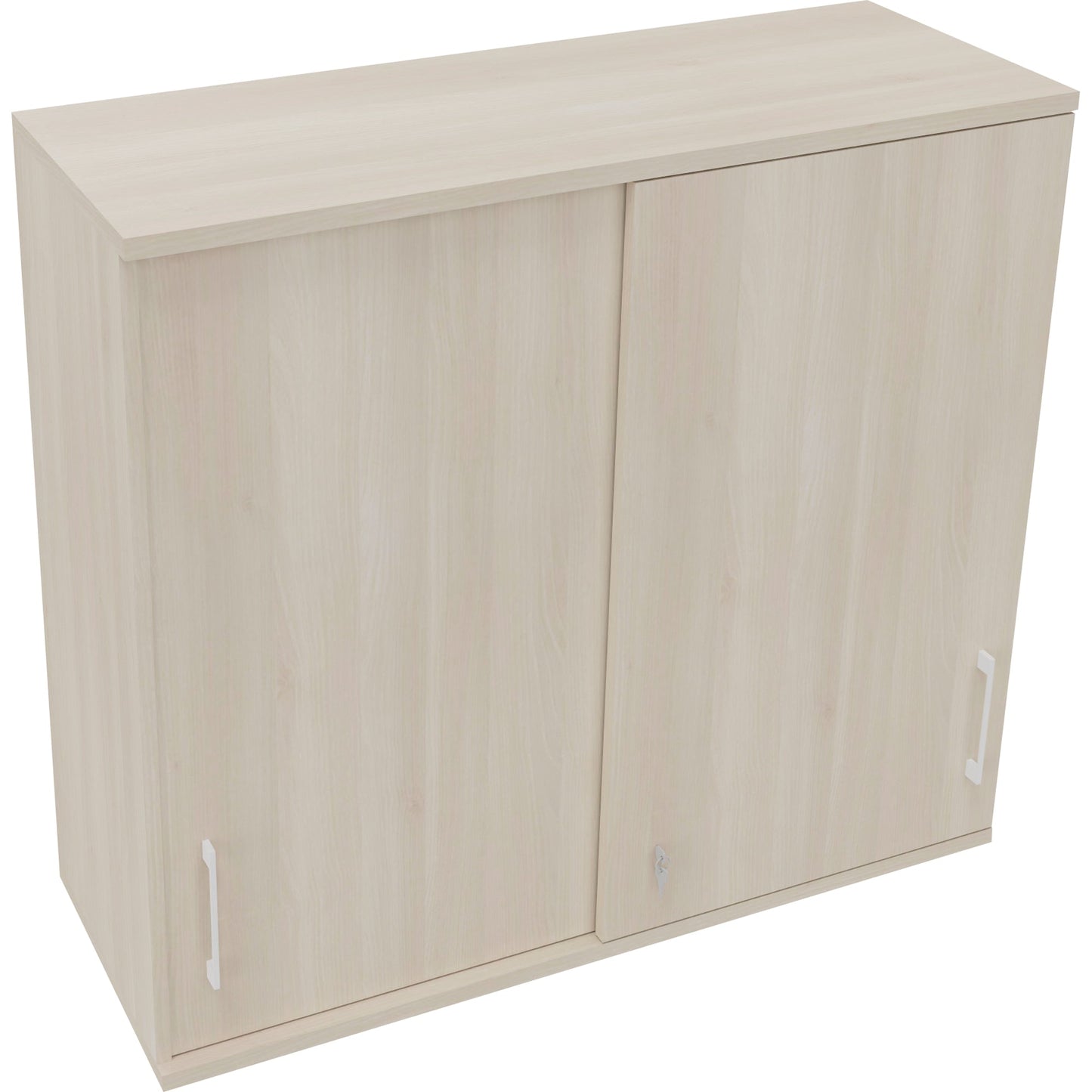 Aufsatzschrank endless Schiebetürenschrank endless 1.200 x 1.088 x 442 mm (B x H x T) 4 Fachböden Holz akazie hell
