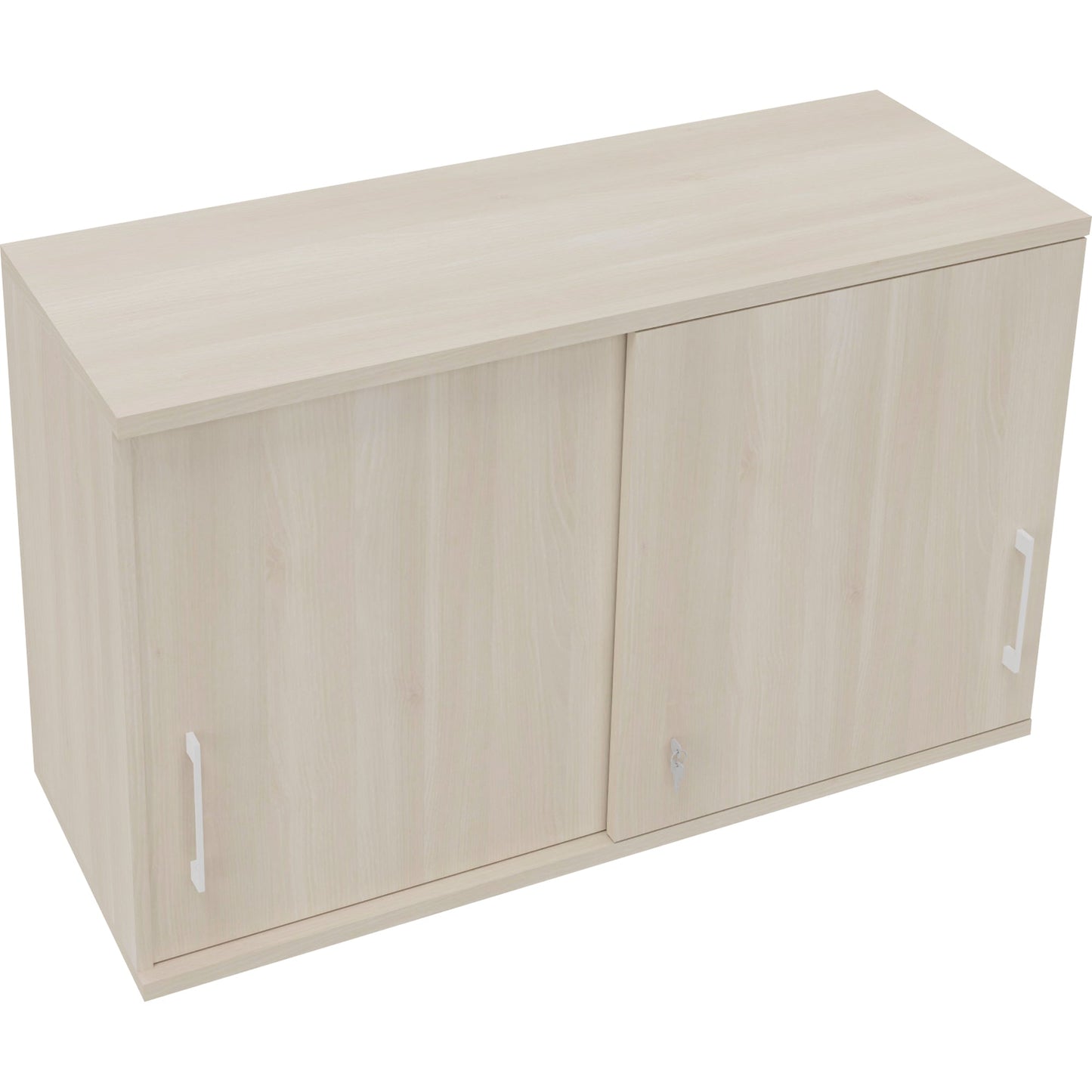 Aufsatzschrank endless Schiebetürenschrank endless 1.200 x 736 x 442 mm (B x H x T) 2 Fachböden Holz akazie hell