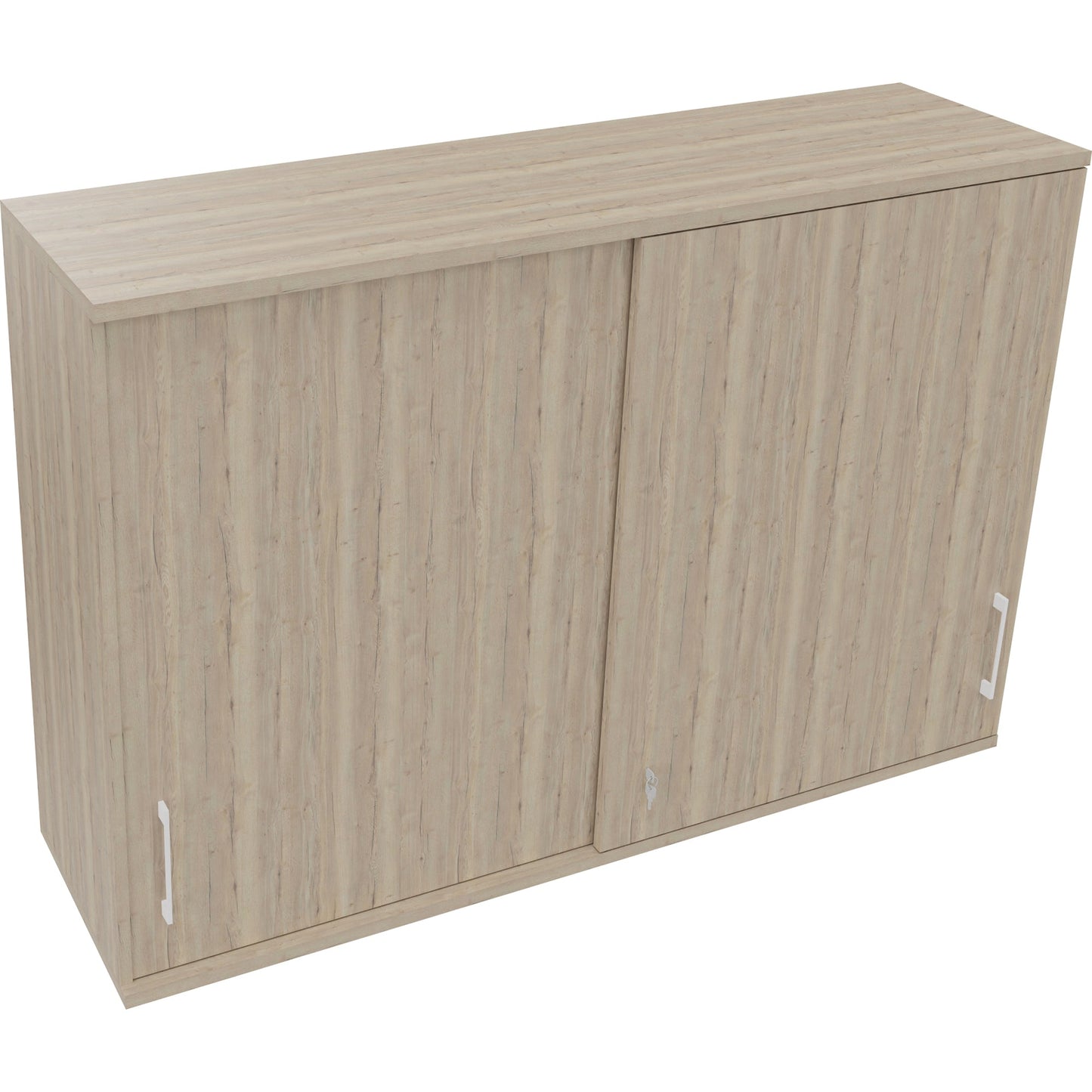 Aufsatzschrank endless Schiebetürenschrank endless 1.600 x 1.088 x 442 mm (B x H x T) 4 Fachböden Holz eiche natur