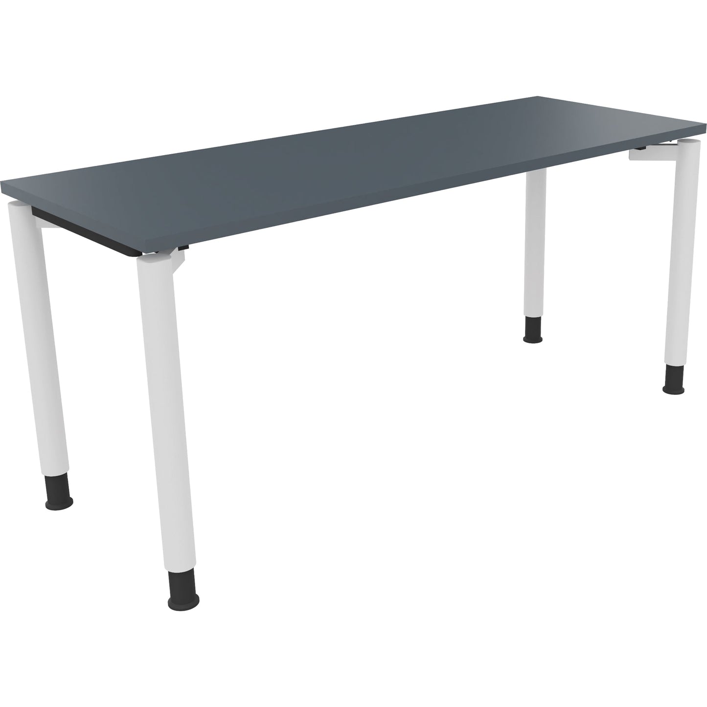 Schreibtisch all in one Maße: 1.600 x 680-820 x 600 mm (B x H x T) Holz lavagrau