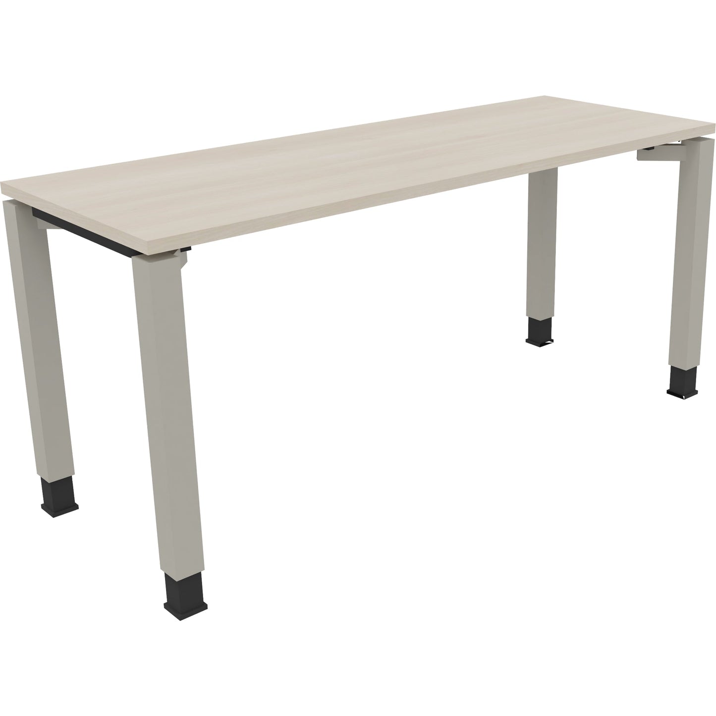 Schreibtisch all in one Maße: 1.600 x 680-820 x 600 mm (B x H x T) Holz akazie hell