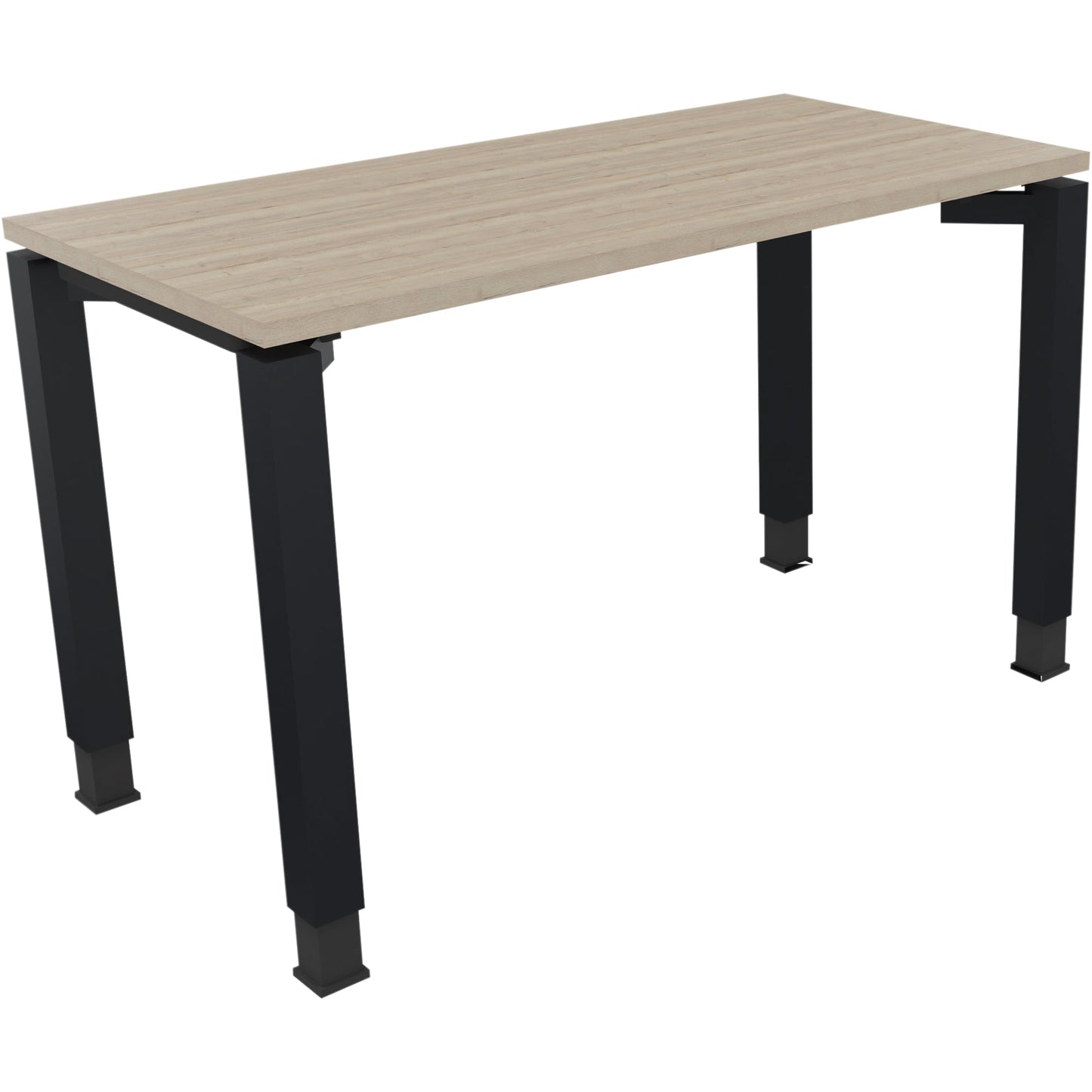 Schreibtisch all in one Maße: 1.200 x 680-820 x 600 mm (B x H x T) Holz eiche Natur