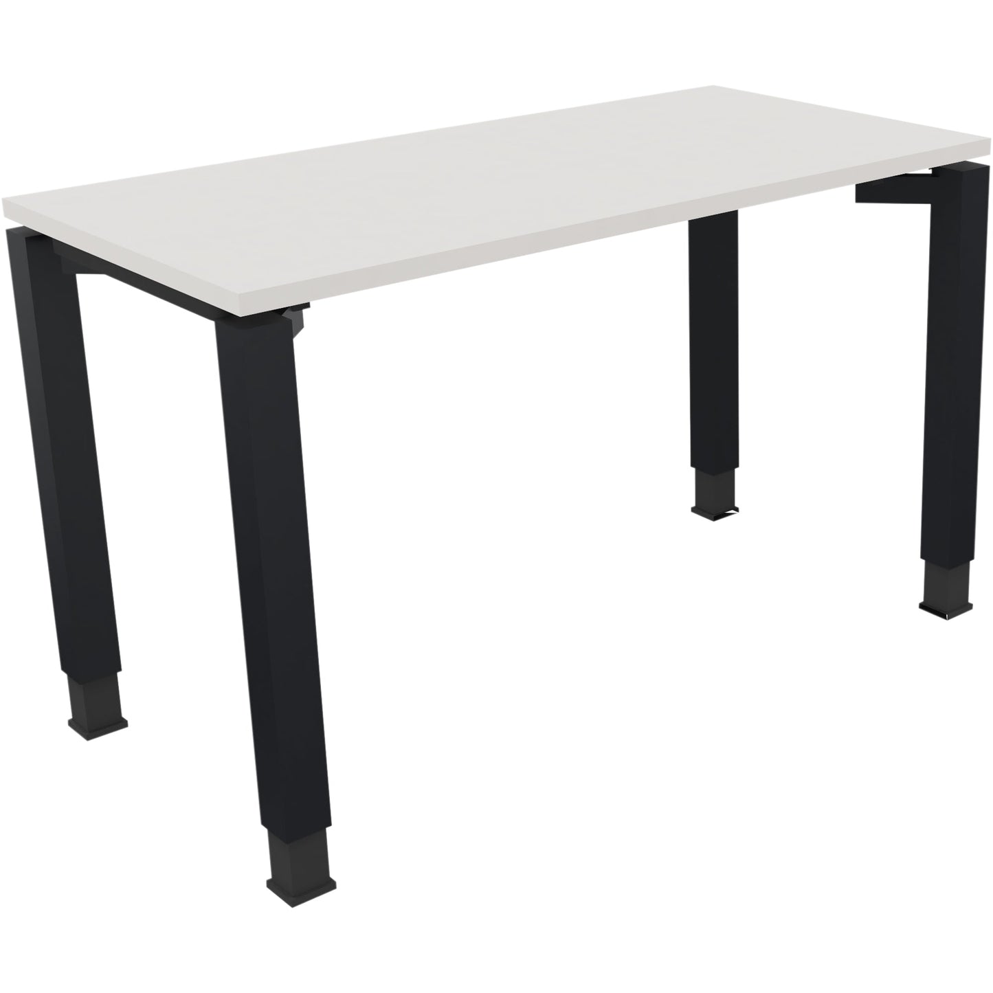 Schreibtisch all in one Maße: 1.200 x 680-820 x 600 mm (B x H x T) Holz diamantweiß