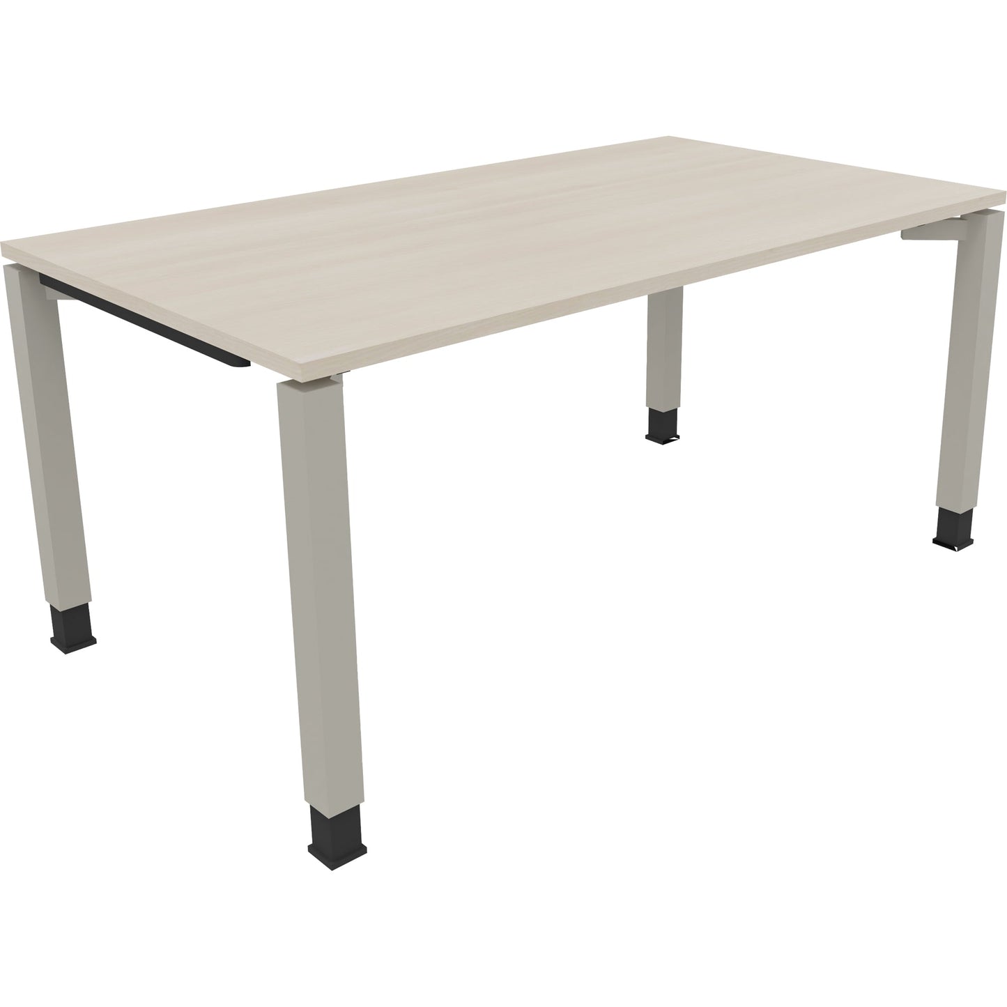 Schreibtisch all in one Maße: 1.600 x 680-820 x 900 mm (B x H x T) Holz akazie hell