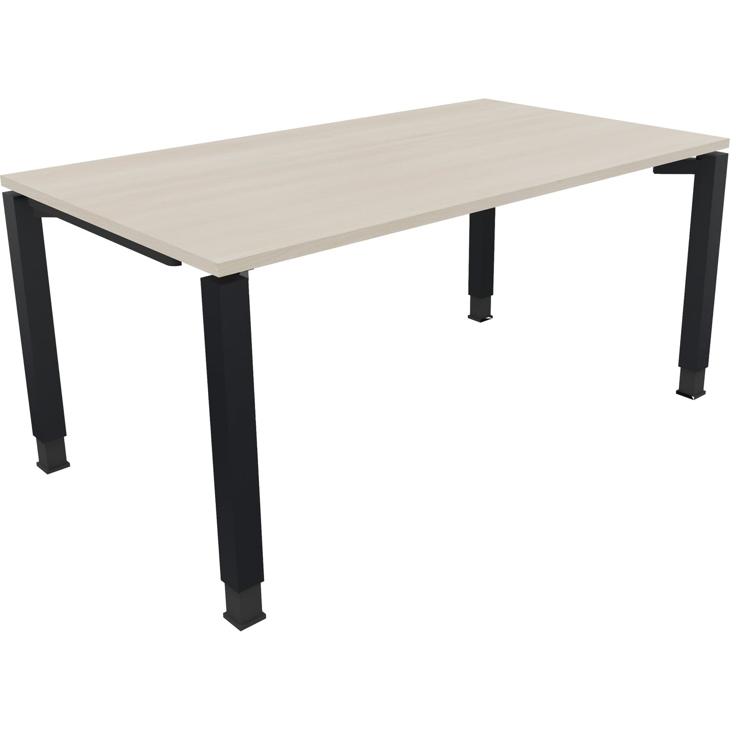 Schreibtisch all in one Maße: 1.600 x 680-820 x 900 mm (B x H x T) Holz akazie hell