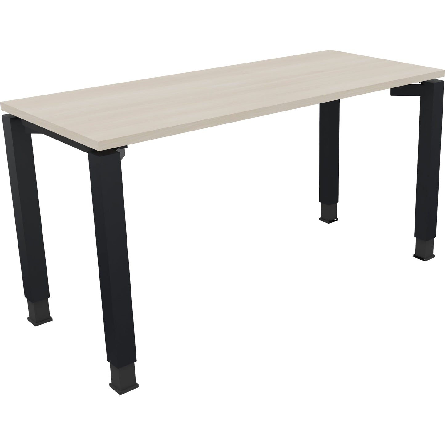 Schreibtisch all in one Maße: 1.400 x 680-820 x 600 mm (B x H x T) Holz akazie hell
