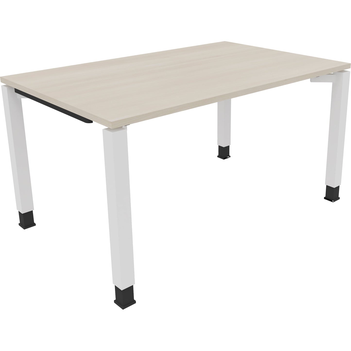 Schreibtisch all in one Maße: 1.400 x 680-820 x 900 mm (B x H x T) Holz akazie hell