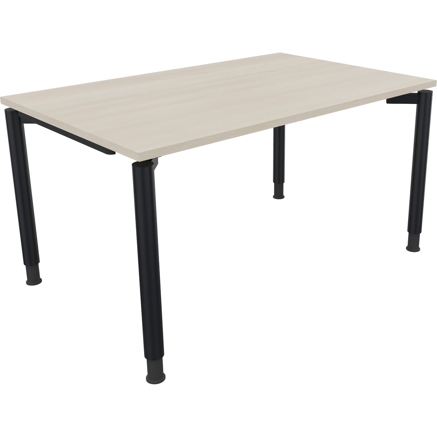 Schreibtisch all in one Maße: 1.400 x 680-820 x 900 mm (B x H x T) Holz akazie hell