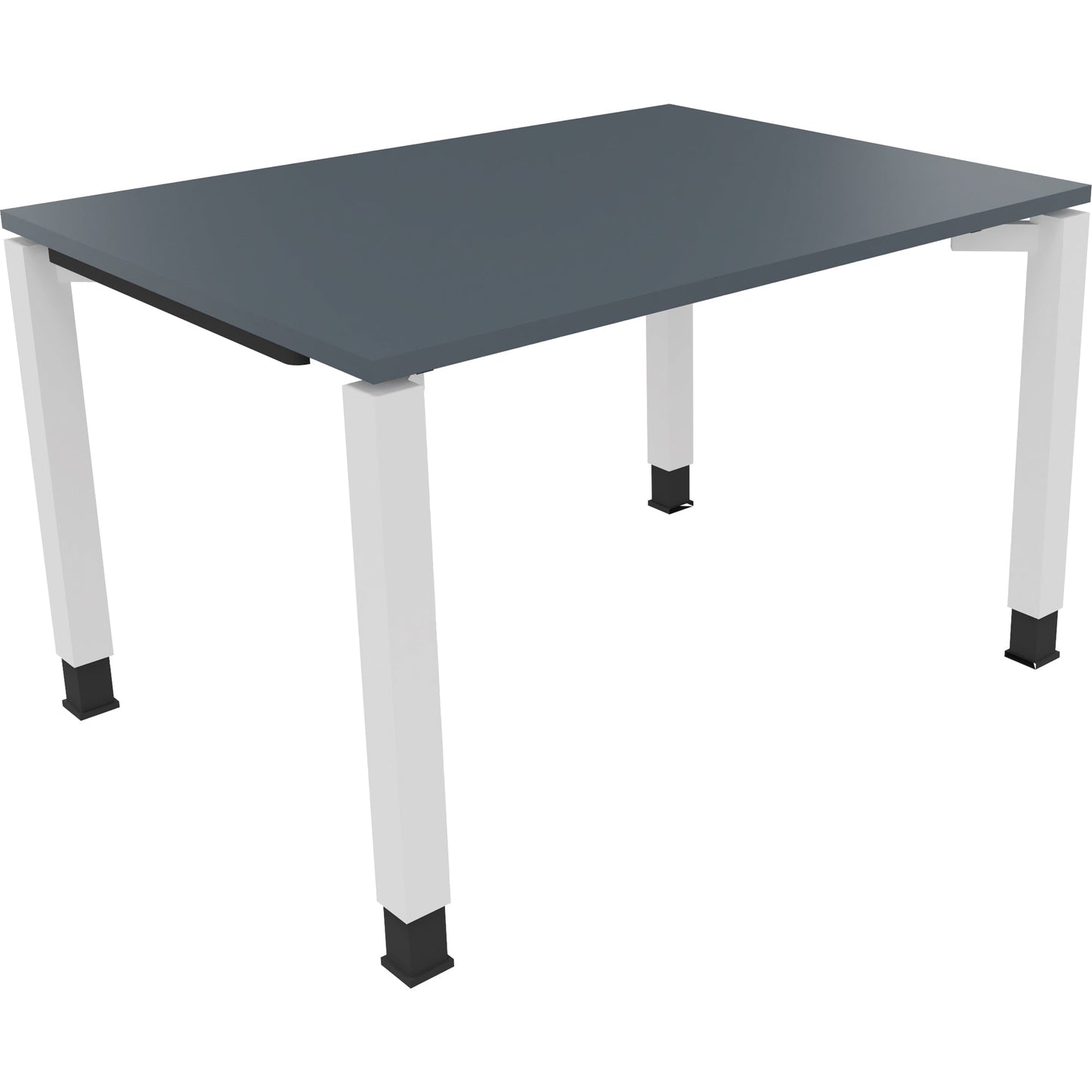 Schreibtisch all in one Maße: 1.200 x 680-820 x 900 mm (B x H x T) Holz lavagrau
