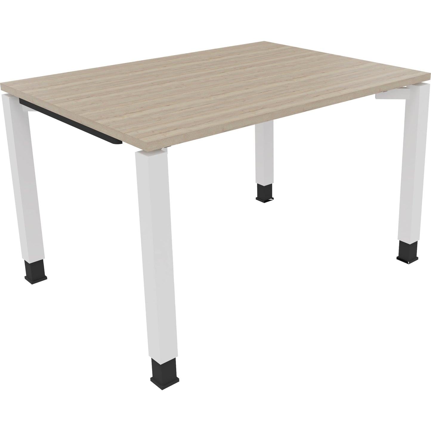 Schreibtisch all in one Maße: 1.200 x 680-820 x 900 mm (B x H x T) Holz eiche natur
