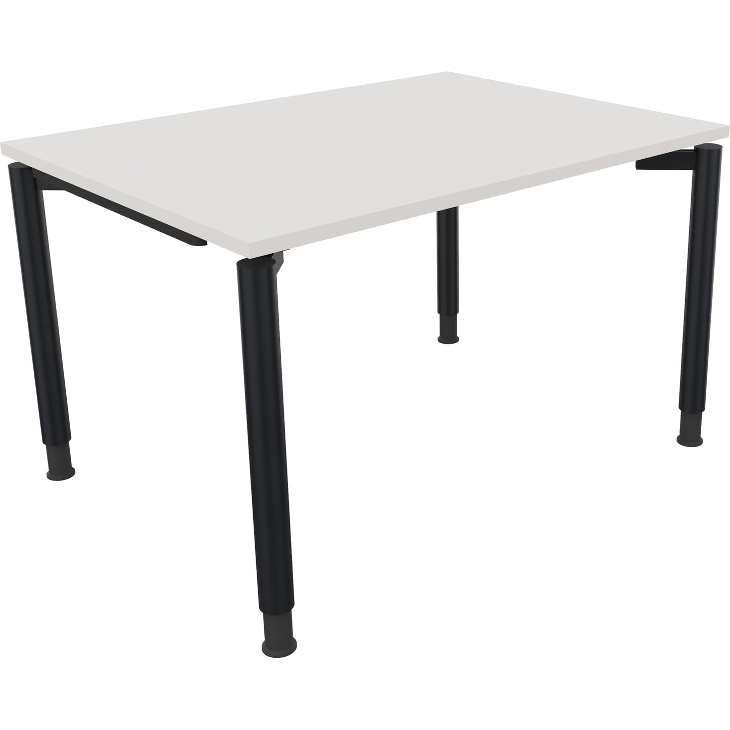 Schreibtisch all in one Maße: 1.200 x 680-820 x 900 mm (B x H x T) Holz diamant weiß