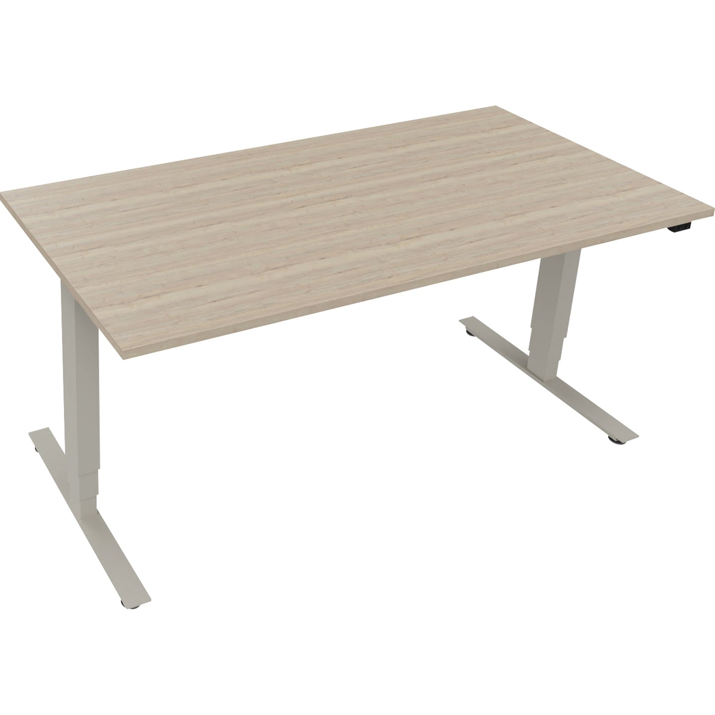 Schreibtisch Move 2.0 Maße: 1.600 x 625-1.285 x 800 mm (B x H x T) Holz eiche natur