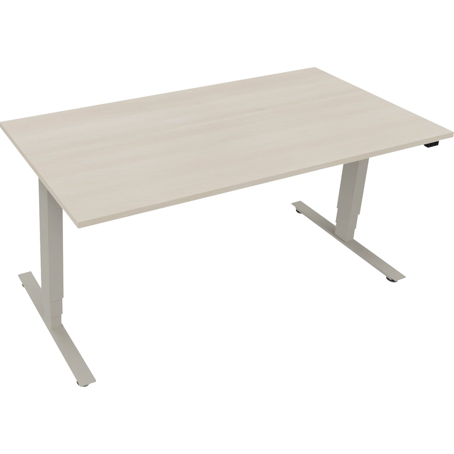 Schreibtisch Move 2.0 Maße: 1.600 x 625-1.285 x 800 mm (B x H x T) Holz akazie hell