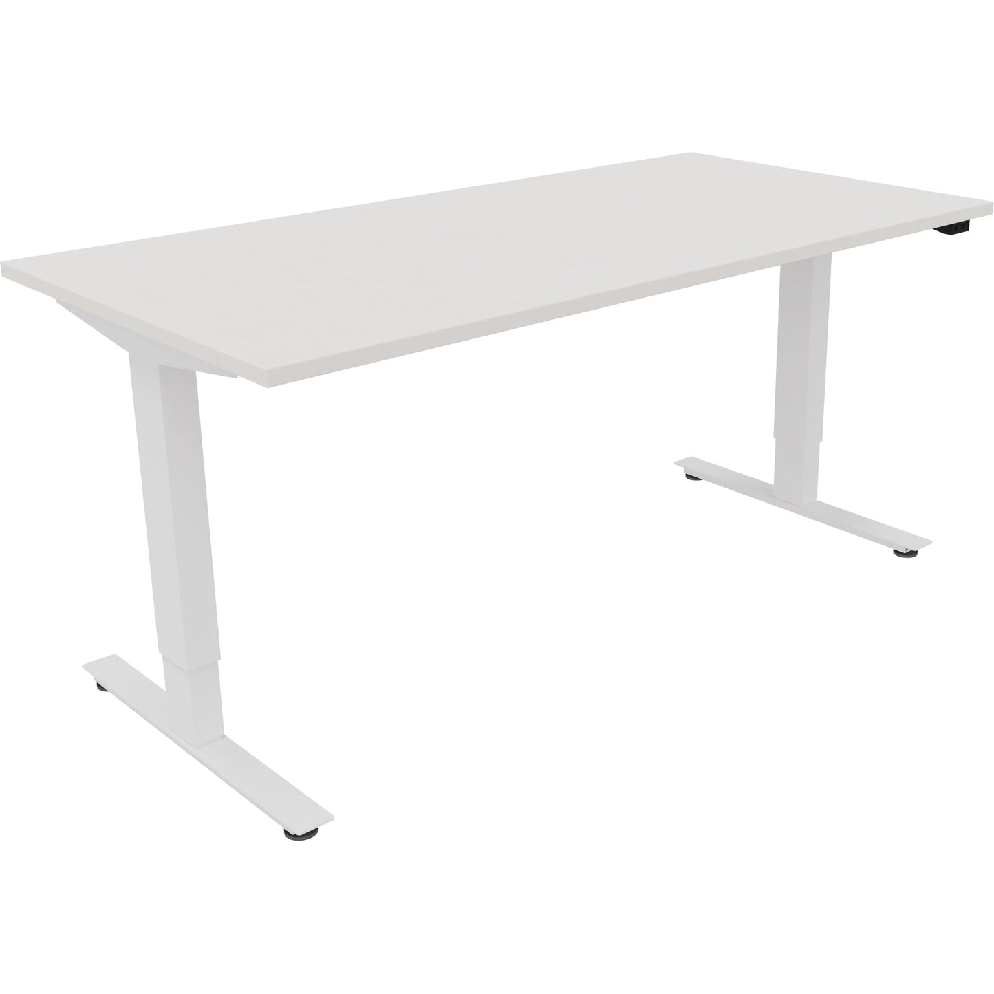 Schreibtisch Move 2.0 Maße: 1.600 x 625-1.285 x 800 mm (B x H x T) Holz diamant weiß