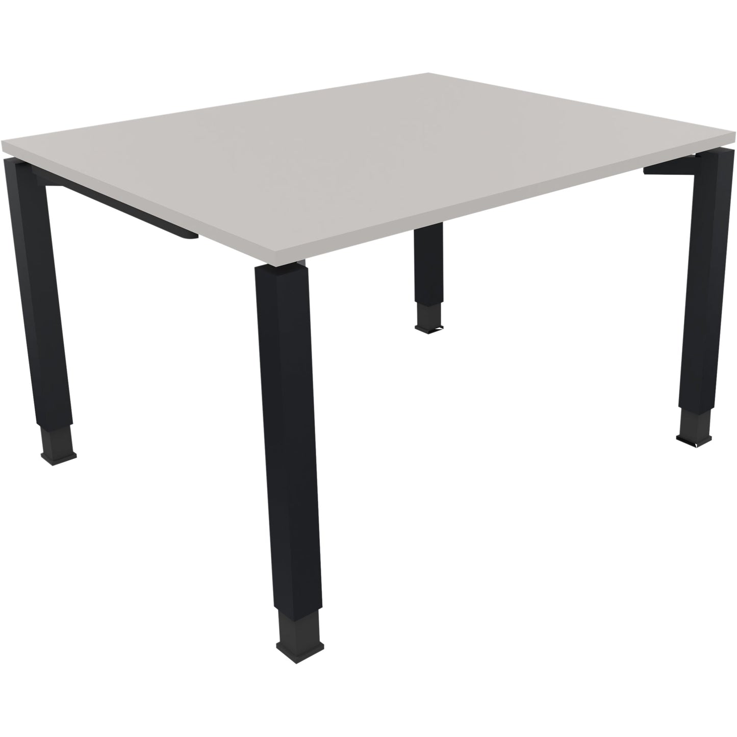 Schreibtisch all in one Maße: 1.200 x 680-820 x 1.000 mm (B x H x T) Holz lichtgrau
