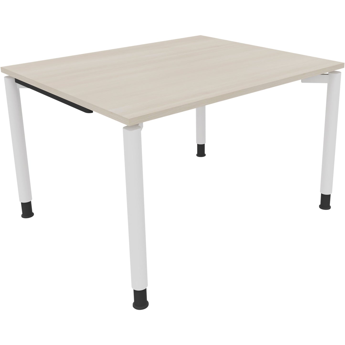 Schreibtisch all in one Maße: 1.200 x 680-820 x 1.000 mm (B x H x T) Holz akazie hell
