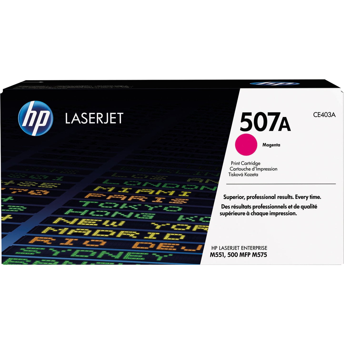HP Toner Originalzubehör 507A ca. 6.000 Seiten magenta