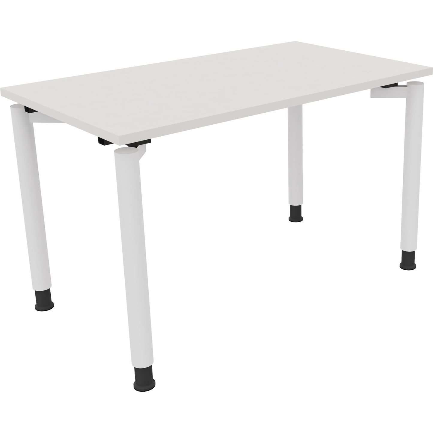 Schreibtisch all in one Maße: 1.200 x 680-820 x 700 mm (B x H x T) Holz diamant weiß