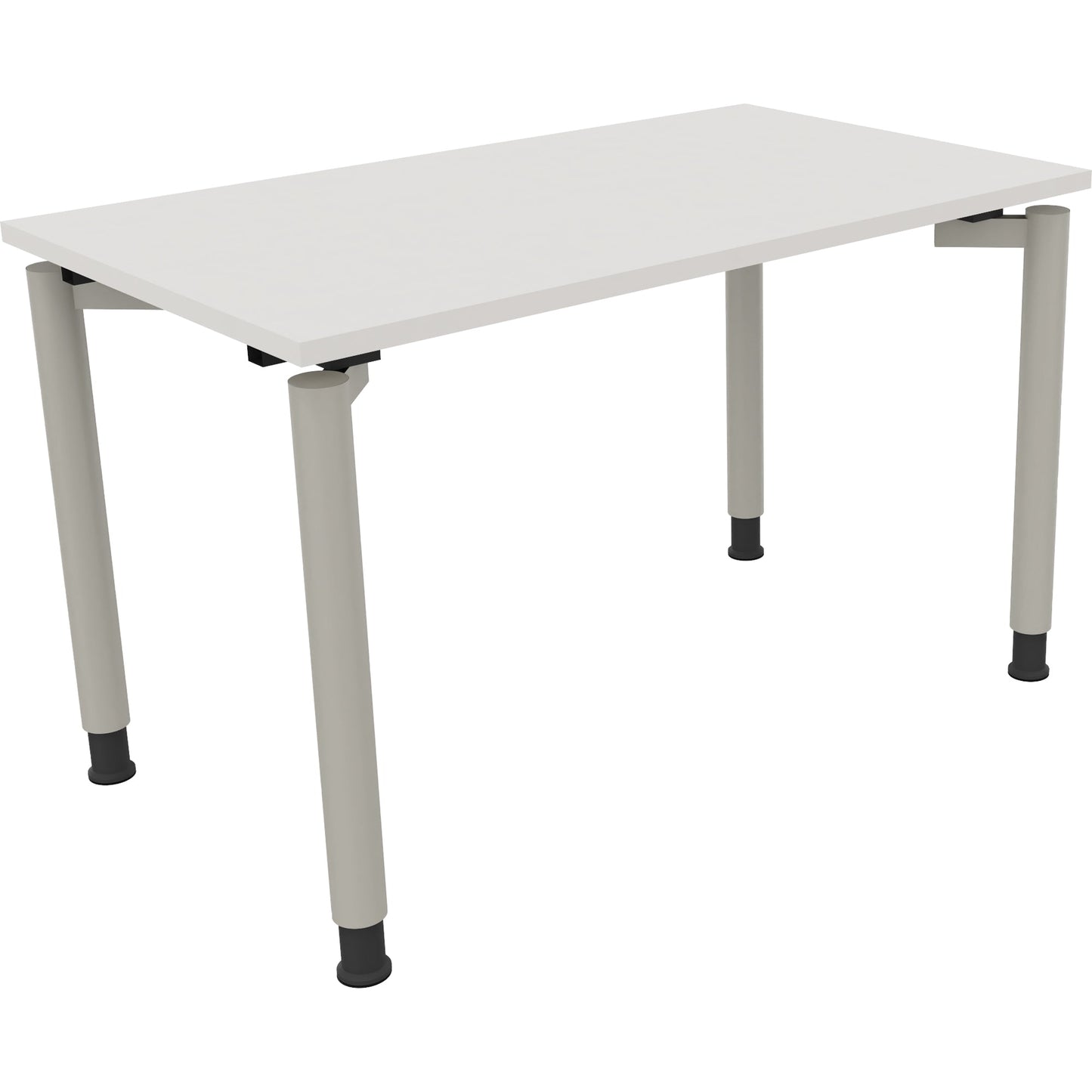 Schreibtisch all in one Maße: 1.200 x 680-820 x 700 mm (B x H x T) Holz diamant weiß