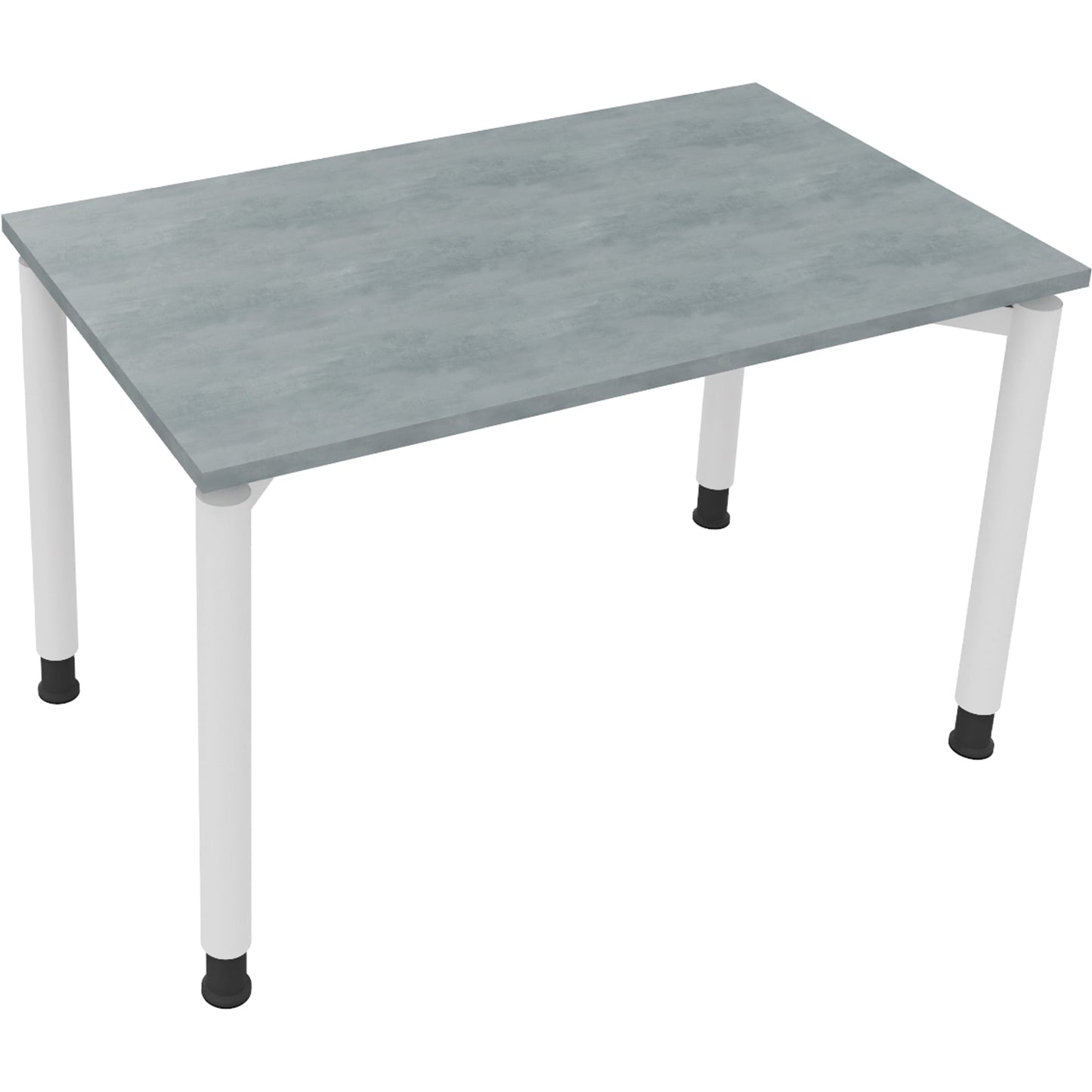 Schreibtisch all in one Maße: 1.200 x 680-820 x 700 mm (B x H x T) Holz beton hell