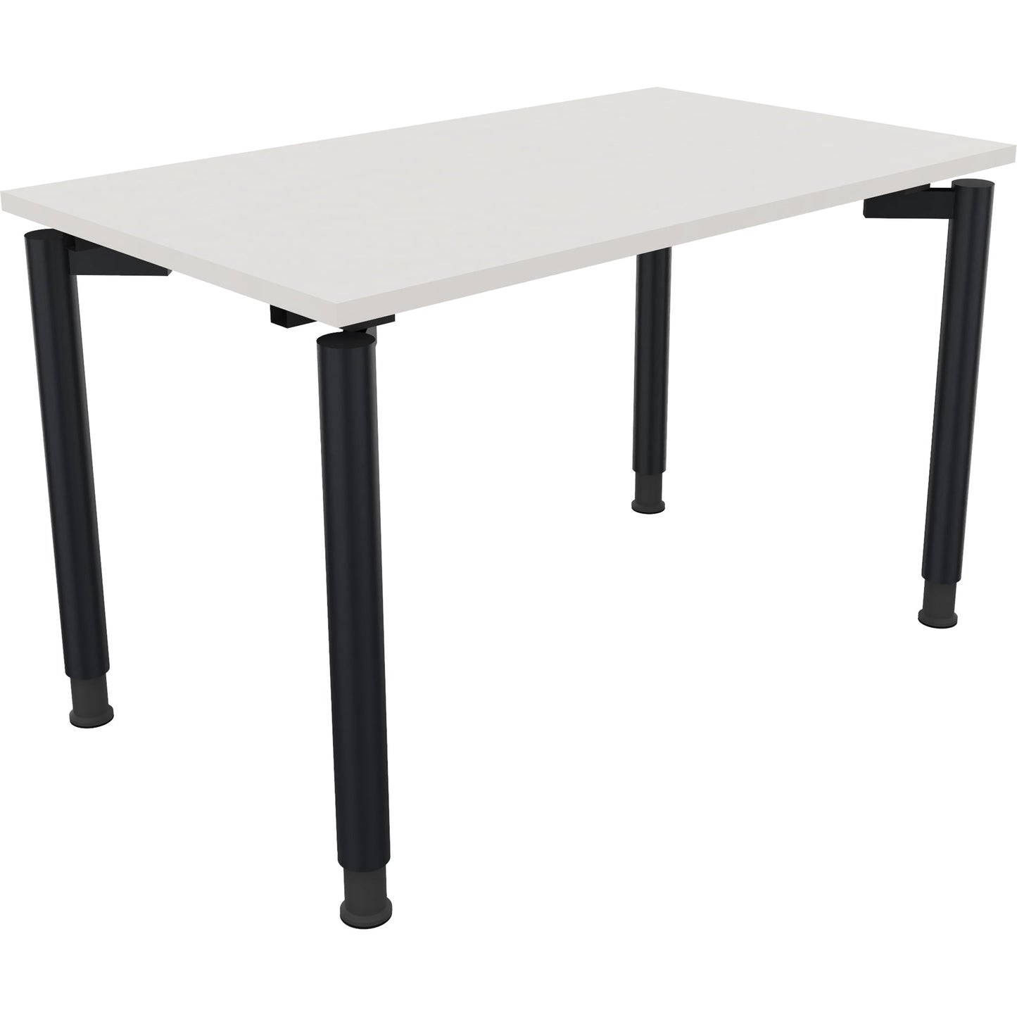 Schreibtisch all in one Maße: 1.200 x 680-820 x 700 mm (B x H x T) Holz diamant weiß