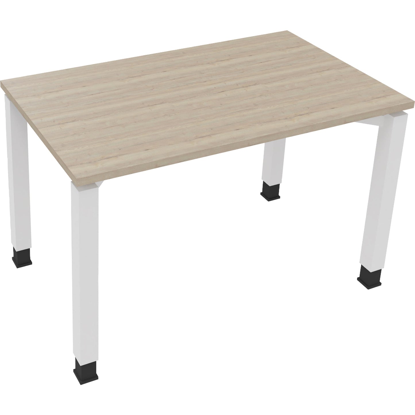 Schreibtisch all in one Maße: 1.200 x 680-820 x 700 mm (B x H x T) Holz eiche natur